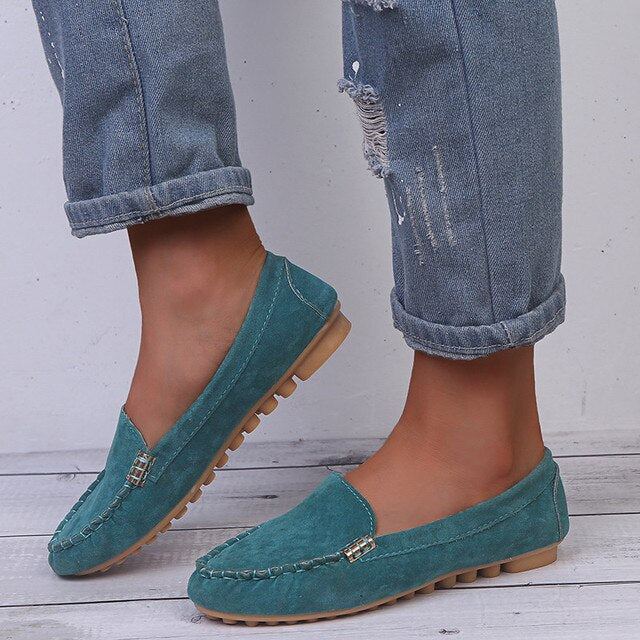 Buty damskie Denim Flats Jeans Shoes