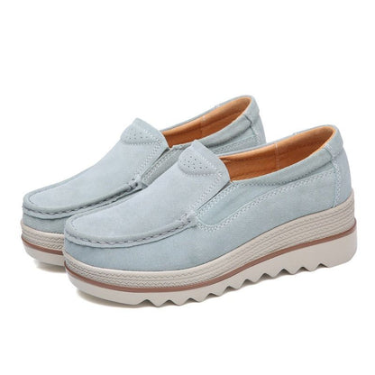 Buty codzienne Slip On Leather Low Top Flats